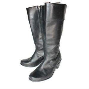 Black Leather Dansko Risa Boots
